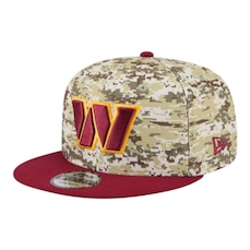 Boné New Era 950 Washington Commanders Salute Service 25 Masculino
