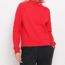 Blusão de Moletom Champion Powerblend Mock Neck Feminino