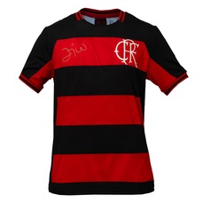 Camisa Do Flamengo Retrô Zico Bench Braziline - Masculino