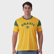 Camiseta Braziline Brasil Dengo Masculina