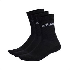 Meia Cano Médio adidas C Lin Crew 3P Unissex