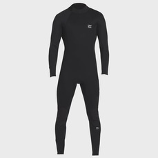 Long John Billabong Foil 302 Full Back Zip Black - Masculino