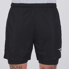 Bermuda Diadora 2 em 1 Com Bolso - Masculina