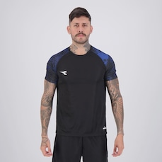 Camiseta Diadora Raglan Logo Masculino