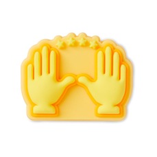 Jibbitz Crocs Louvado com Estrelas