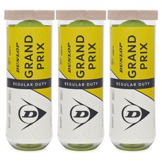 Bola de Tênis Dunlop Grand Prix Regular Duty Saibro - Pack com 3 Tubos