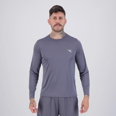 Camiseta Diadora EXC Logo ML Masculino