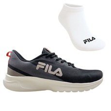 Kit Tênis Masculino Fila Vector + 1 Par de Meia