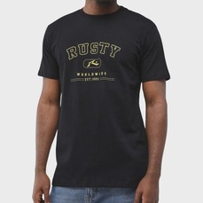 Camiseta Rusty Silk MC Collegiate Masculino