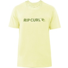 Camiseta Rip Curl New Icon Sphere Lemon Ice Masculina