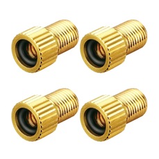 4x Adaptador de Válvula presta X-Time Bicicleta Bico Fino para Grosso