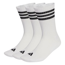 Meia adidas Três Listras Sportswear com Amortecimento Unissex - 3 Pares