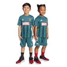 Conjunto de Camiseta adidas Homem-Aranha Marvel Infantil
