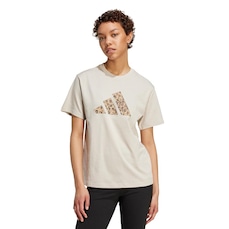Camiseta adidas Animal Print Feminina
