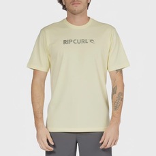 Camiseta Rip Curl New Icon Sphere Lemon Ice Masculina