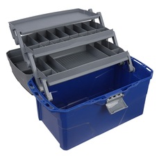 Maleta de Pesca PB Box Max + 3 Bandejas Articuladas Pesca Brasil