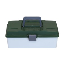 Maleta para pesca PB Box 001 da Pesca Brasil com 1 estojo multiuso e bandeja interna