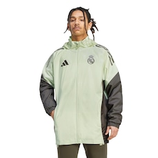 Jaqueta para Todas as Condições Climáticas Real Madrid adidas Tiro 25 de Competição Masculina