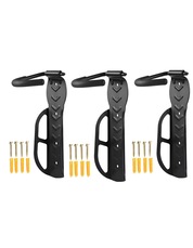3x Suporte parede bicicleta vertical Absolute gancho fixo