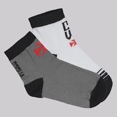 Meia Cano Médio Do Vasco Escudo - 2 pares - Infantil