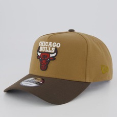 Boné Aba Curva New Era NBA Chicago Bulls 940 Historic Unissex