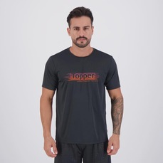 Camiseta Topper Treino Stamp Logo Masculina