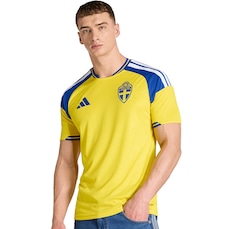Camiseta Suécia I 26/27 Torcedor adidas Masculina
