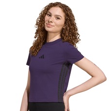 Camiseta adidas Essentials Três Listras Slim Feminina