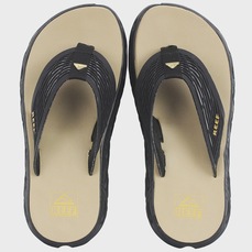 Chinelo Reef Vision Black Tan - Masculino