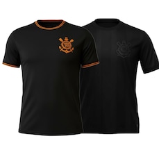 Kit 2 Camisetas Corinthians Símbolo Casual Estampada Coimbra Masculina