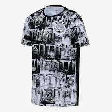 Camiseta Corinthians Nike 2026 Pré-Jogo Infantil
