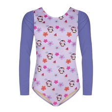 Maiô Selene Manga Longa Estampado Infantil