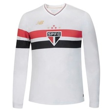 Camisa Do São Paulo New Balance I Manga Longa 2025/26 Unissex