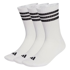 Kit Meia adidas 3 Stripes Essentials - 3 Pares