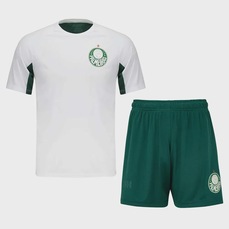 Kit Uniforme de Futebol Infantil Betel Palmeiras Player II