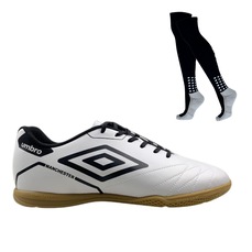 Kit Chuteira Futsal Umbro Manchester + Meião - Adulto