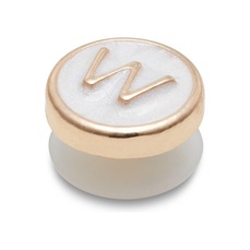 Jibbitz Crocs Letra W Perolizada