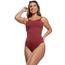Body Fitness Feminino Collant Aberto Lado Decote Moda Trend Mvb Modas