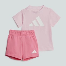 Conjunto adidas 3 Stripes Big Logo T-Set 160 Infantil