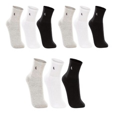 Lupo Meia Lupo Kit 9 Pares Cano Médio