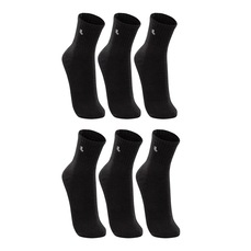 Meia Cano Médio Lupo 6 Pares Unissex