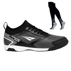 Kit Chuteira Futsal Adulto Penalty Evolution Club Y-1 e Meião