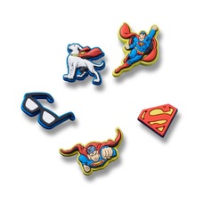 Kit Jibbitz Crocs Superman Pack com 5 Peças
