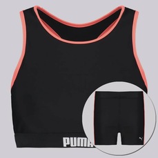 Conjunto Shorts Hotpants e Top PUMA Gym Feminino
