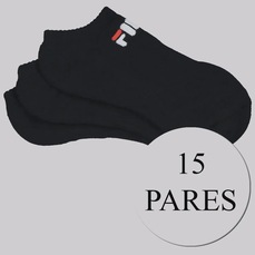 Kit Meia Fila 15 Pares Cano Curto Unissex