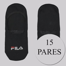 Kit Meia Fila 15 Pares Cano Invisível Unissex