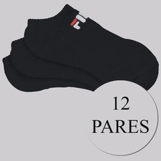 Kit Meia Fila 12 Pares Cano Curto Unissex