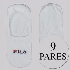 Kit Meia Fila 9 Pares Cano Invisível Unissex
