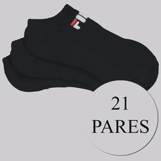 Kit Meia Fila 21 Pares Cano Curto Unissex