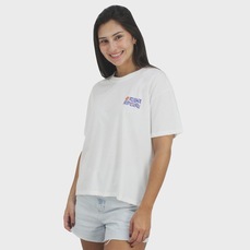 Camiseta Rip Curl Aloha State Bone Feminina